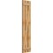 Ekena Millwork Spaced Board-n-Batten Shutters w/Z-Bar, Rough Sawn Western Red Cedar, 17 1/8W x 74H, PR RBS06Z17X074RWR - alternate 4